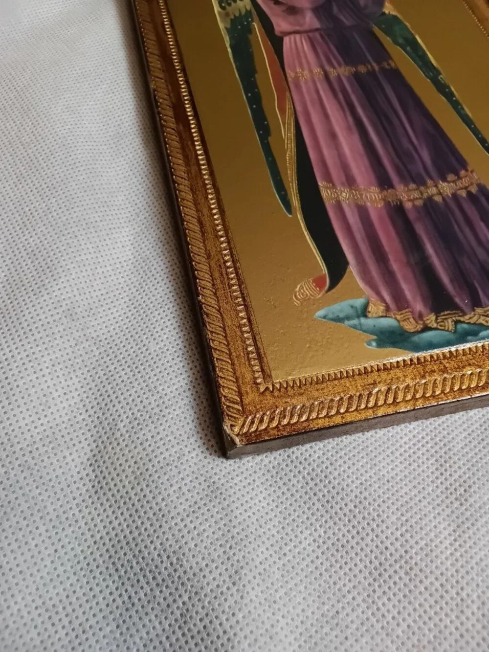 MCM Christmas Fra Angelico Triptych Angel Panel - Made in Italy - 1960
